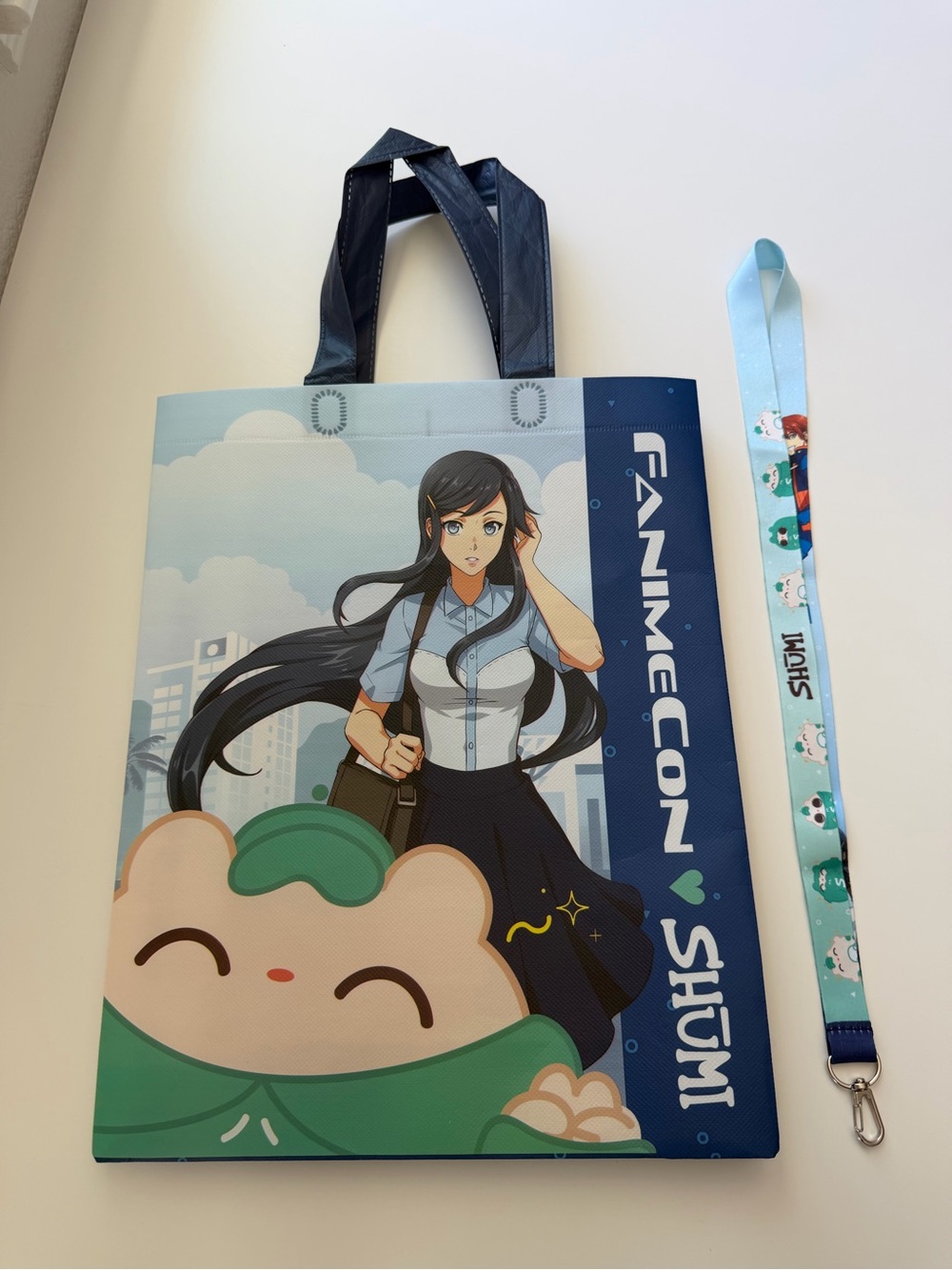 2025 FanimeCon Tote Bag and Lanyard